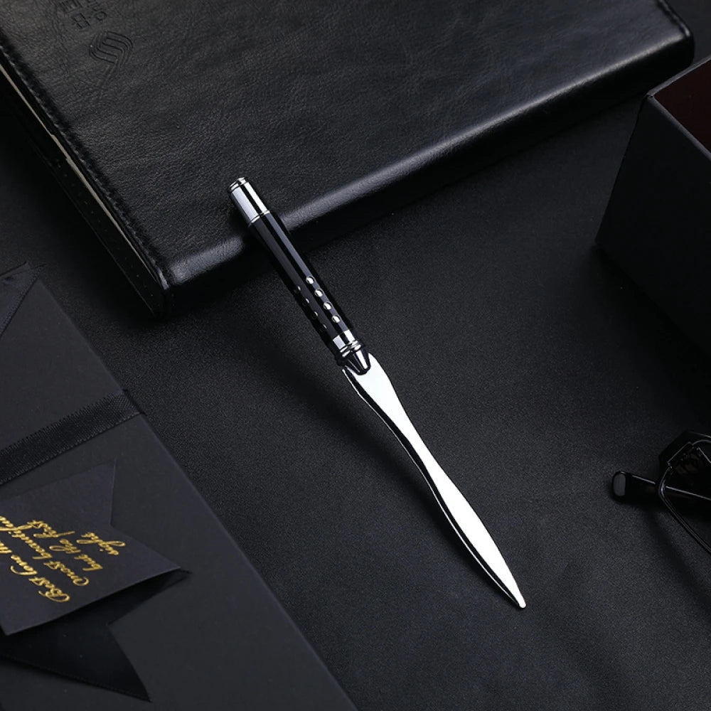 Metal Letter Opener, Envelope Opening Knife, Creative Office Gift Cutting Tool