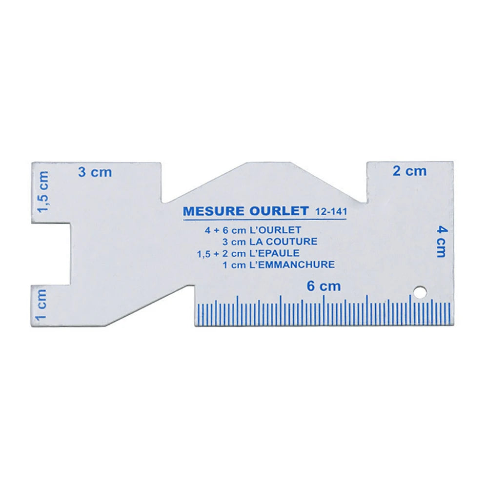 1/2pcs Precision Seam Measuring Gauge Quilting Ruler Template Sewing Ruler Patchwork Sewing Quilting Craft Accessories Tools