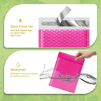 50Pcs Delivery Package Bubble Bag, Business Supplies Envelopes Shipping Packages Mailer Envelope Packing Bubble Bag