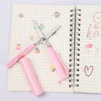 1Pc Creative Pen Shape Scissors Kawaii Multifunction Folding Scissors DIY Portable Paper-Cutting Art Tool School Office Supplies