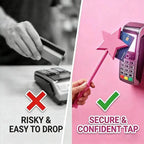 Viral Magic Wand Contactless Payment Tool Tap To Pay NFC Credit Card Holder Funny Prank Gadget Non-Contact Payment Helper