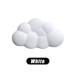 Cloud Keyboard Wrist Rest Mouse Pad Wrist Support Keyboard Set with Ergonomic Memory Foam Anti-Slip Base for Home Office Laptop