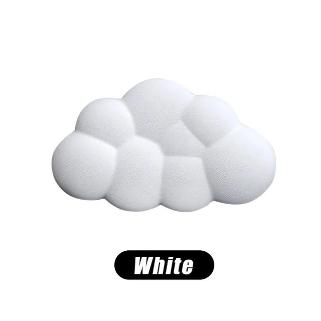 Keyboard Cloud Wrist Rest with Soft Leather Memory Foam Wrist Support/Cushion for Easy Typing and Pain Relief  Rest for office