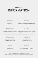 MUVNA Precision High Extraction Mobius Espresso Basket Filter, Micro Sieve Filter Basket with 304 Stainless Steel for 51/54/58mm