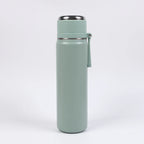 Stainless Steel Thermos Bottle 500ml/16.9oz And 600ml/20oz Vacuum Insulated Water Bottle With Handle Travel Insulated Cup