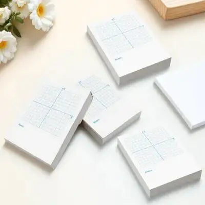 4 Books Number Practice Notebooks Dual Use for Math Exercises Graph Sheet Drawing Papers Xy Coordinate Notepad Math