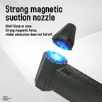 Powerful Turbo Air Blower 130000RPM Cordless Dust Cleaner With 4000mAh Battery, 3 Speed Levels, Magnetic Nozzle For Home