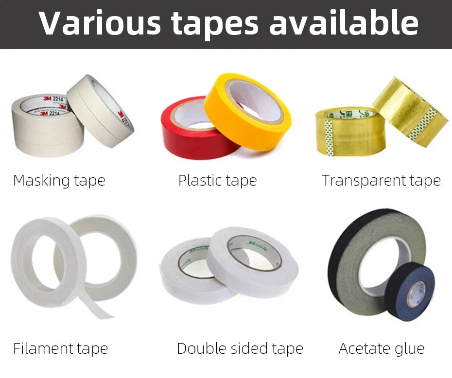Automatic Tape Dispenser Adjustable Length Tape Cutting Machine Auto Tape Dispenser for Packaging Tape Dispenser