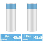 Drawstring Trash Bags Thickened Disposable Kitchen Garbage Can Liners with Handle for Home Office