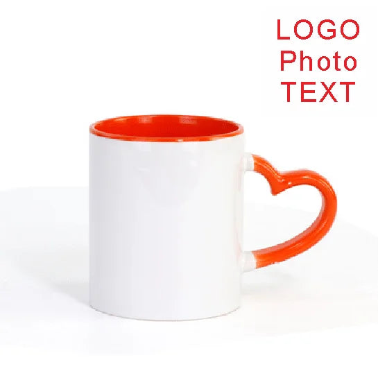 DIY Customized 350ML 12oz Ceramic Mug Print Picture Photo LOGO Text Personalized Coffee Milk Cup Creative Present Cute Gift