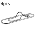 3 multifunctional pen clip love paper clip pen button notebook accessories fixed seat school office stationery organizer