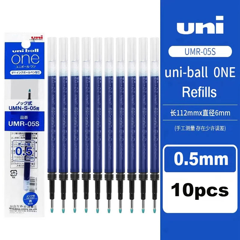 New Uni uniball Zento Flow Metal Rollerball Pen Aluminum Grip Gel Pens 0.5mm Water-Based Black Ink Ultra Smooth Writing Japan