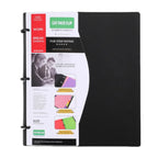 3 Ring Loose-leaf File Folder Thickened Detachable Notebook Binder Portable Multifunctional Loose Leaf Document Folder