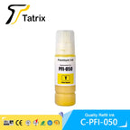 Tatrix PFI050 PFI-050 PFI 050 Premium Color Compatible Inkjet Ink Bottle for Canon ImagePROGRAF TC-20 TC-20M Printer