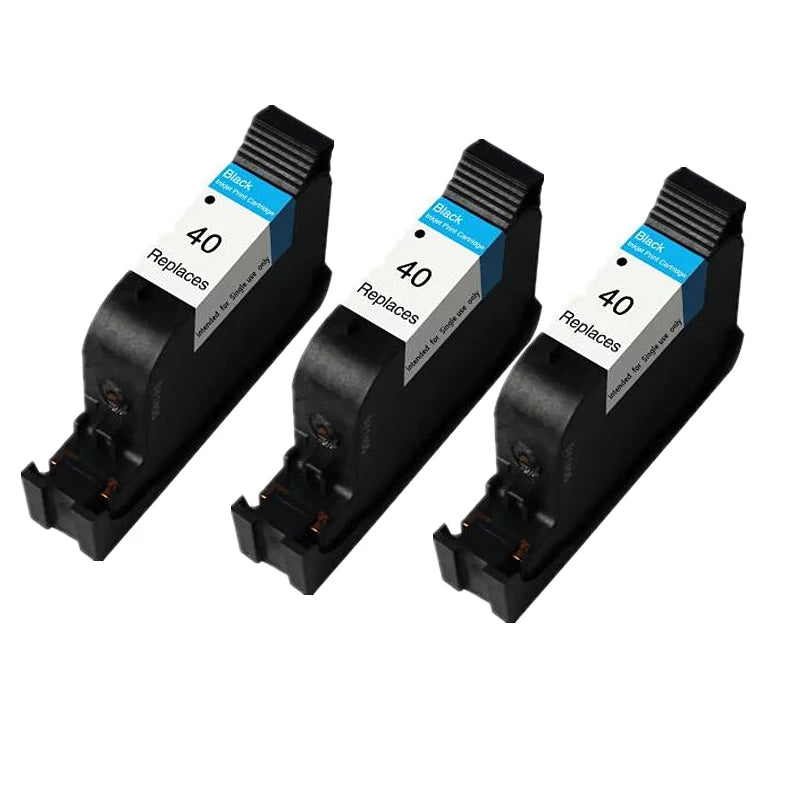 Compatible 40 Black Ink Cartridge 51640 51640A Replacement for HP Deskjet 250C 650C 1200C 350C 450 400 480ca printer