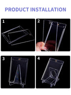 1/5/10PCS Clear Card Holder Magnetic Attraction Type Gaming Sports Trading Card Display Case Kpop Idol Photo Protective Sleeves