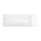 Arabic Keyboard Cover Stickers for MacBook Notebook Desktop Standard Letter Stickers Matte PVC Keyboard Letters Transparent