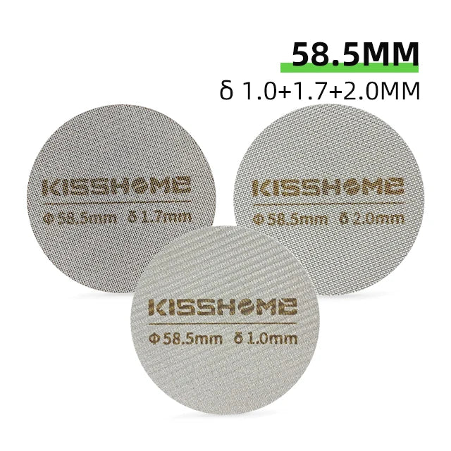 Coffee Puck Screen Reusable Heat Resistant Metal Espresso Filter Mesh For 51mm 54mm 58mm Portafilter Barista Accessories Tools