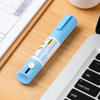 2 In 1 Thermal Paper Correction Fluid with Unboxing Knife Durable Thermal Paper Data Identity Protection Fluid Eraser Box Opener