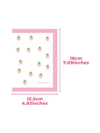 A5/A6 PP Twill Zipper Pouch Cute Stationery Storage Folder File Document Bag Zip File Folder School Office Supplies