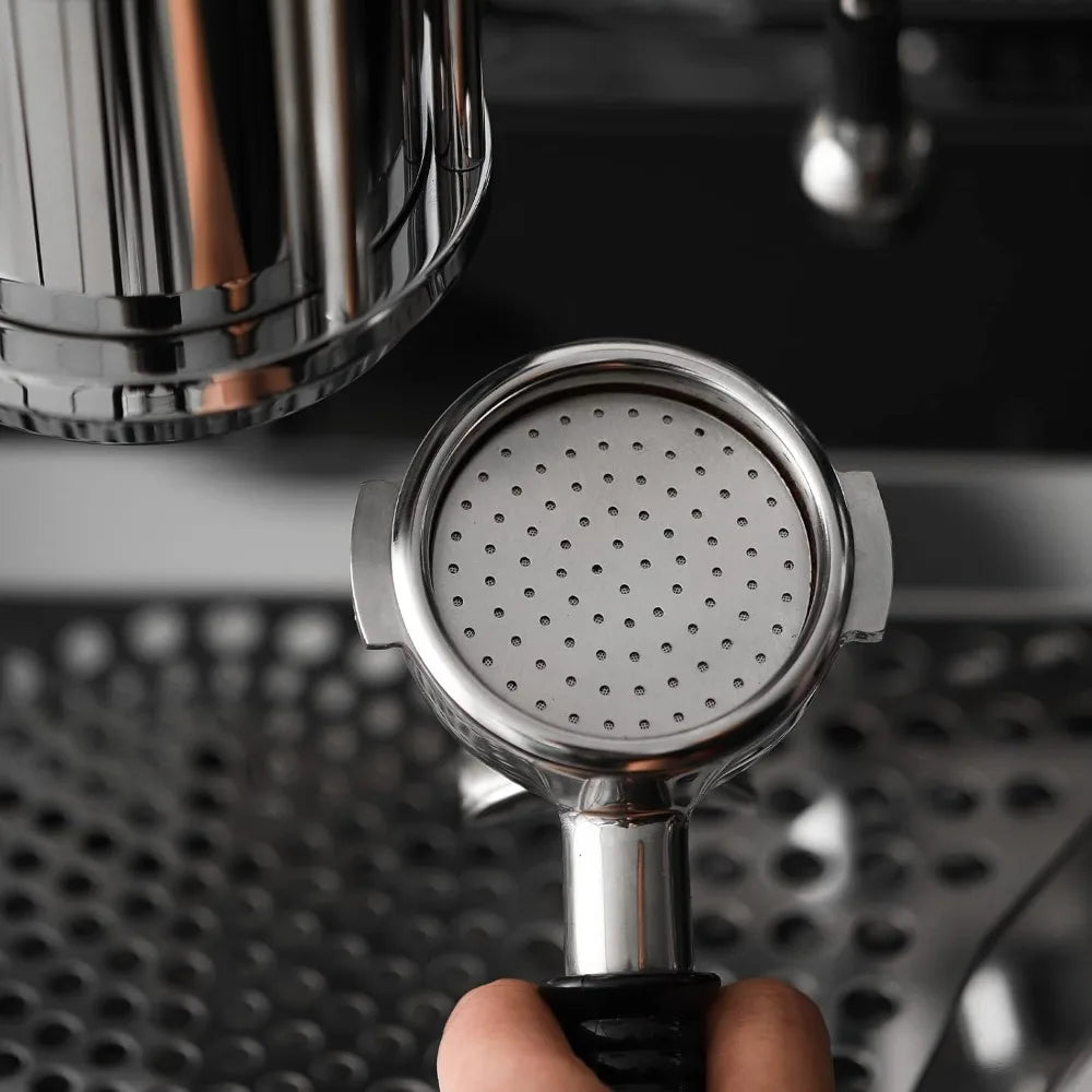 51mm Espresso Puck Screen Metal Coffee Filter Reusable Espresso Filters for 54mm Portafilter Basket 0.8mm Thickness