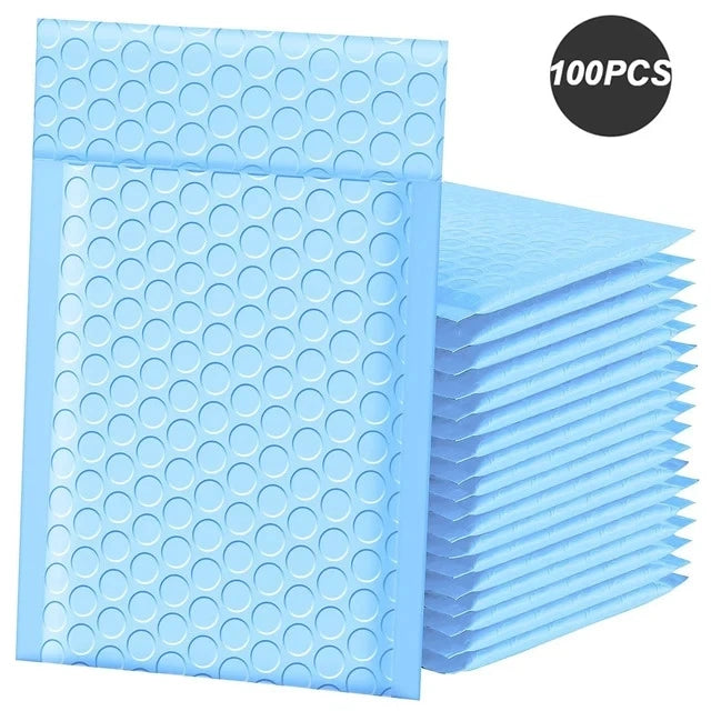 Bubble 100 Pcs Envelopes for Shipping Bags Padded Envelopes for Packaging Seal Mailing Gift Padding Purple and Pink Green