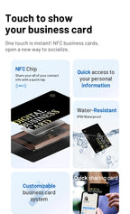 NFC Business Card Fast Reading Smart Name Card Digital Business Card Contactless Business Gift Social Recognition Card