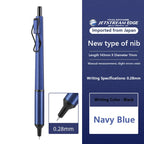 Japan UNI JETSTREAM EDGE Ultra Fine Ballpoint Pen,SXN-1003 Metal 0.28/0.38mm Fast-Drying for business,signing,Japanese Stationer
