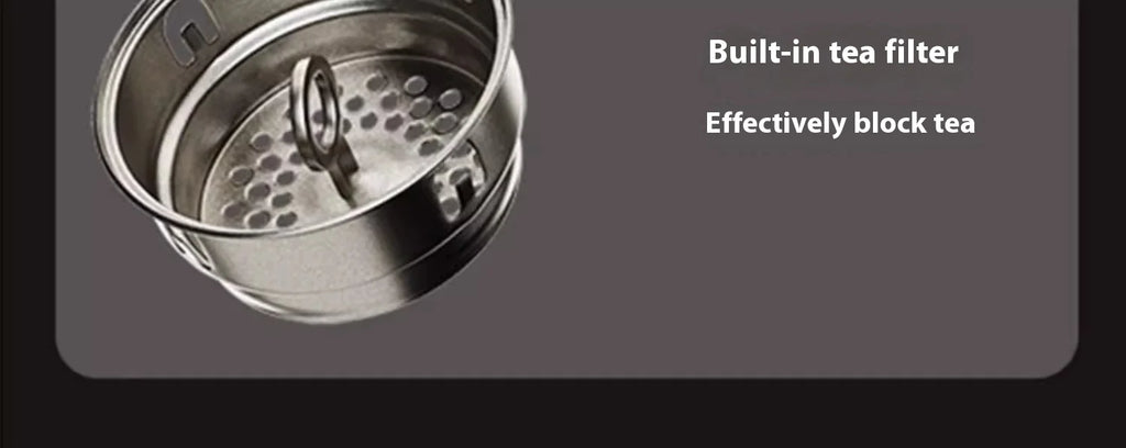 Gianxi Pure Titanium Insulated Cup Men'S And Women'S High-End Water Cup Portable Tea Cup Tea Water Separation Titanium Cup