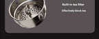 Gianxi Pure Titanium Insulated Cup Men'S And Women'S High-End Water Cup Portable Tea Cup Tea Water Separation Titanium Cup