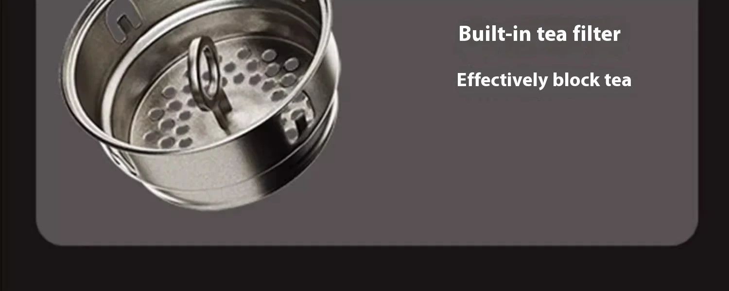 Gianxi Pure Titanium Insulated Cup Men'S And Women'S High-End Water Cup Portable Tea Cup Tea Water Separation Titanium Cup