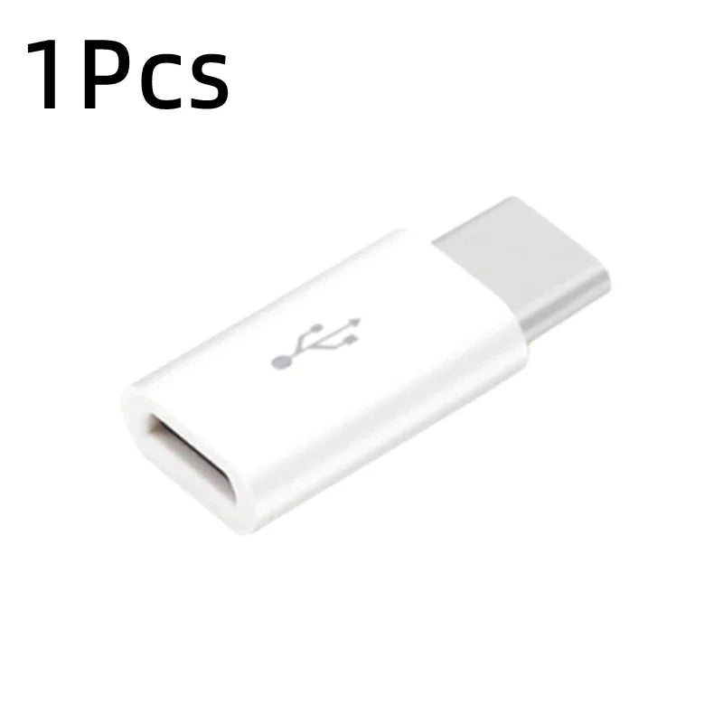 1/3Pcs Micro USB Female To Type C Male Adapter OTG Converter Micro-B To USB-C Connector Charging Cable Adapter Phone Accessories