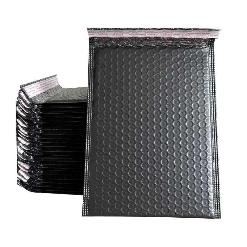 50/1Pcs New Shipping Bags Black Foam Envelope Bubble Mailers with Different Specifications Send Packaging Soft Envelope