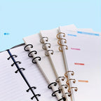 Durable Metal Binder with 3 Rings for Notebooks, Photo Albums, and DIY Projects