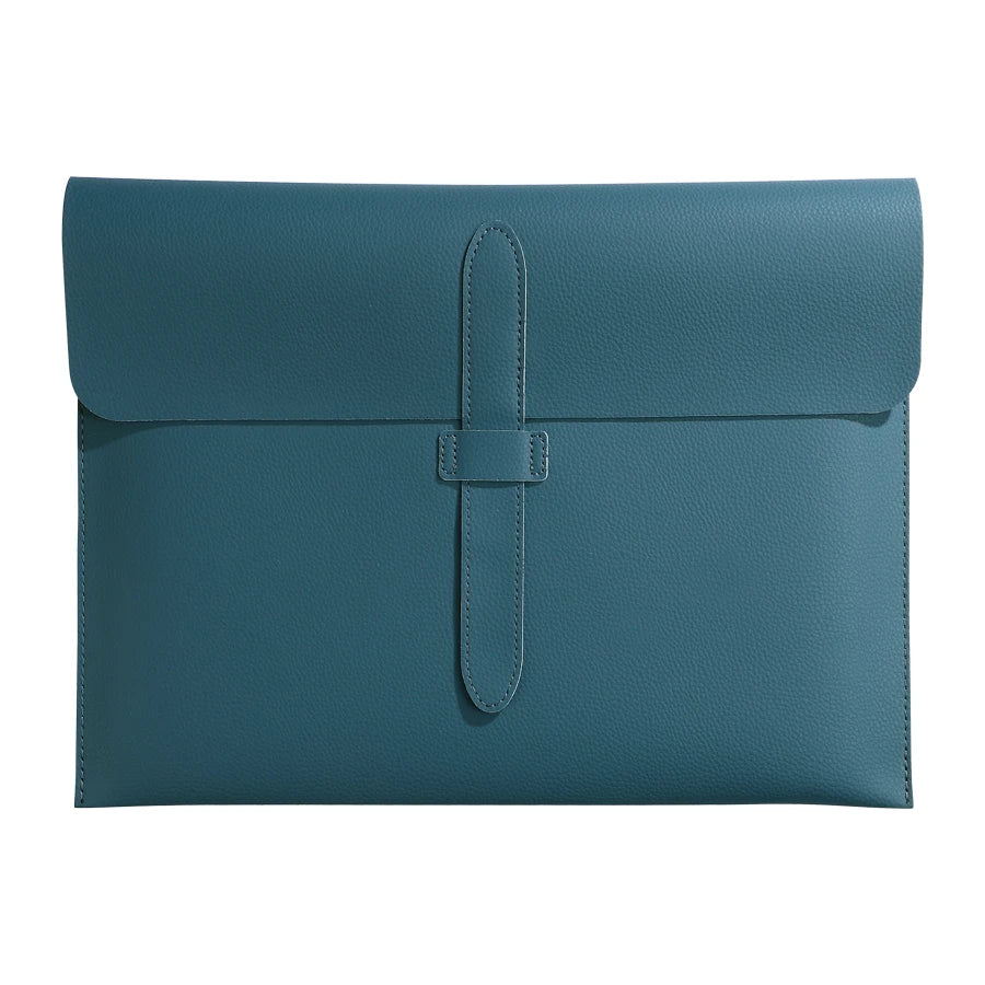 A4 Thick Leather Document Bag, A4 Folder,Business Information Bag, School And Office Supplies, Storage Bag Back To School