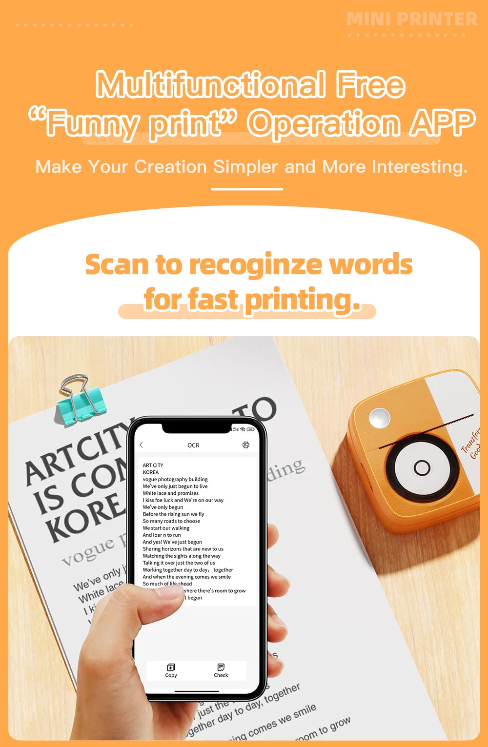 New Photo Printing Machine D2 Mini Printers Thermal Paper Stickers Paper Printer Label Sticker Printer Label Maker Printer