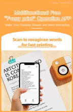 New Photo Printing Machine D2 Mini Printers Thermal Paper Stickers Paper Printer Label Sticker Printer Label Maker Printer