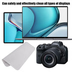 1-5pcs Universal Polishing Cloths with Box for Apple Phone IPad Screen Camera Lens Wipe Cloth Eyeglass Cleaning Microfiber Cloth