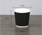 100pcs/pack 4oz 100ml Disposable Paper Cup Espresso Cup  Coffee Cup High Quality Double layer Paper Cup