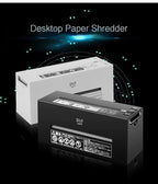 Low-Power Battery Electric Paper Shredder for Office And Household Mini Convenient Document Miniature Long Strip Shredder