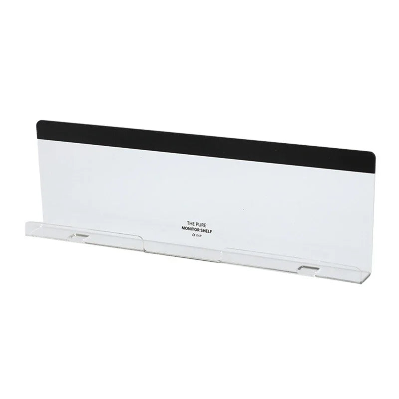1Message Storage Board Under Computer Monitor，Office Desk Side Storage Rack Message Board Can Hold Phone Charging Memo Stickers