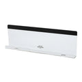 1Message Storage Board Under Computer Monitor，Office Desk Side Storage Rack Message Board Can Hold Phone Charging Memo Stickers