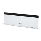 1Message Storage Board Under Computer Monitor，Office Desk Side Storage Rack Message Board Can Hold Phone Charging Memo Stickers