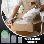 Transparent Bubble Mailers Self-sealing Plastic Shockproof Shipping Bag Self-adhesive Bubble Foam Packing Bags Cushioning Bag