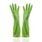 New Kitchen Cleaning Latex Dish Washing Gloves Rubber Thickened and Lengthened Household Laundry Gloves