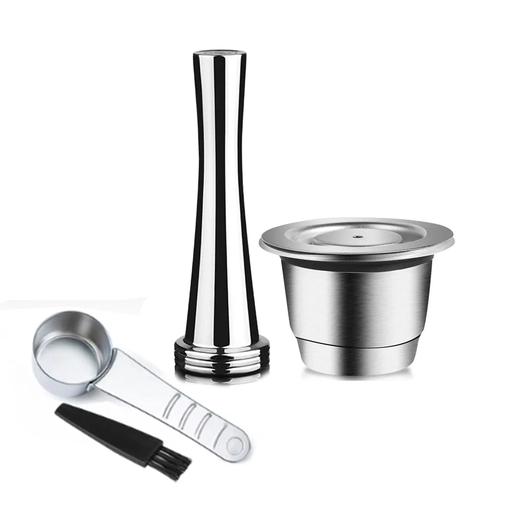 Coffee capsule reusable pods for Nespresso stainless steel coffee filter Espresso Crema pod manufacturer's new upgrade