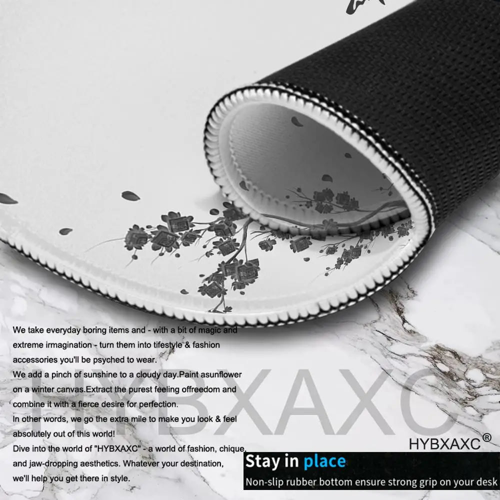 450x400 Japan Cherry Blossom Game Small Mousepad Computer Sakura Desk Mat Table Keyboard Pad Laptop Cushion Non-slip Deskpad