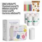 Dolewa D2 Label Maker Printer Portable Printer Thermal Paper Printer Label Sticker Paper Printer for Photo Printing