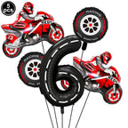 Motorcycle Dirt Biker Birthday Party Supplies Motocross Dessert Paper Plates Cups Napkins Disposable Tableware Favor For Boys