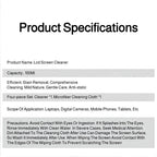 Screen Cleaner Spray Kit with Microfiber Cloth Anti-Fingerprint Polish Coating for Phone Tablet Camera Screen Cleaning Protectio